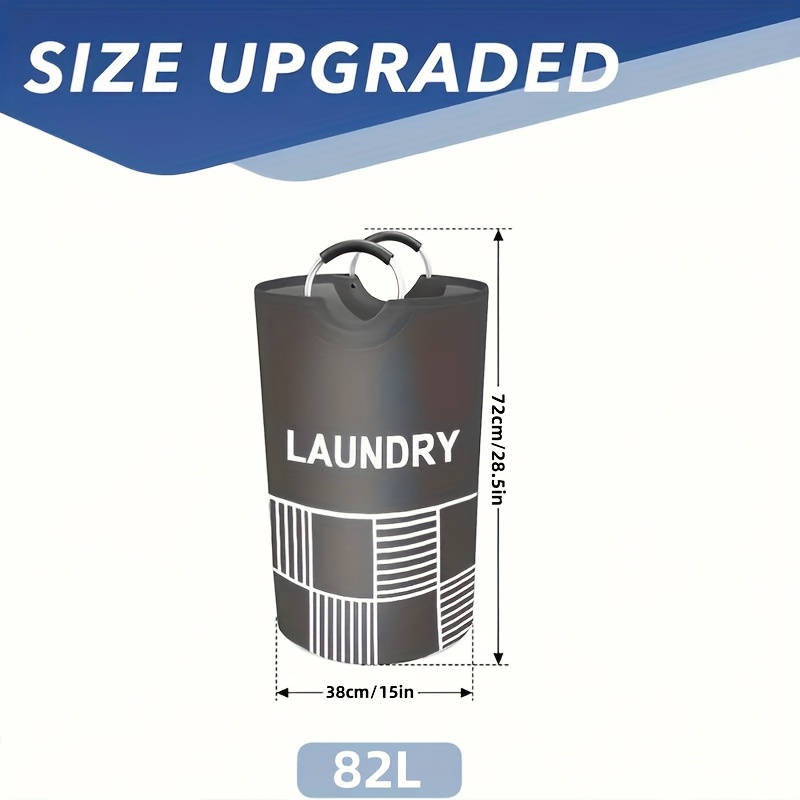 large capacity laundry basket laundry hamper laundry bag with handles foldable laundry basket for   a very practical ironing accessory Product details 2