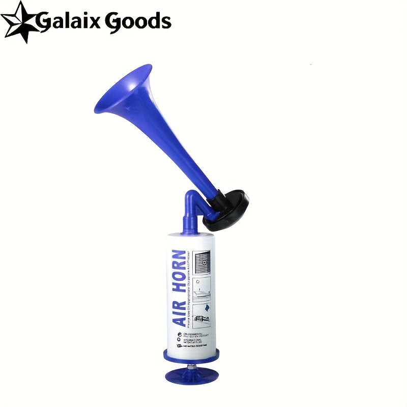Reusable Air Horn For Boats & Safety & Sporting Events, Very Loud Hand-held Airhorn Used As Marine Boat Horns, Bear Horn & Bells, Boating Accessories, Noise-makers