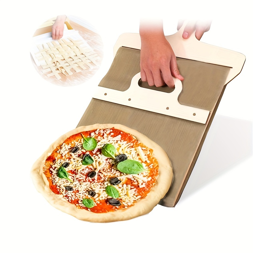Sliding Pizza Peel Non Stick Kitchen Accessories Smooth Pizza Peel Sliding  Pizza Peel Perfect Pizza Transfer With Handle - AliExpress