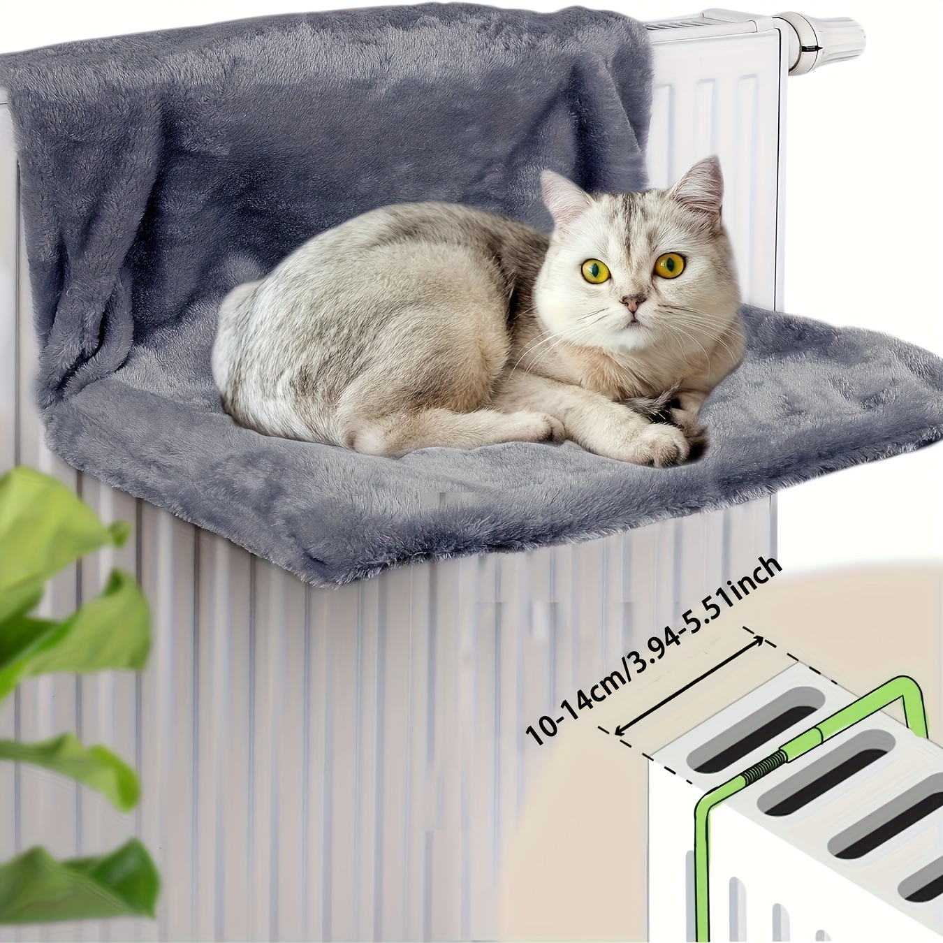 adjustable radiator cat hammock bed adjustable folding size Temu