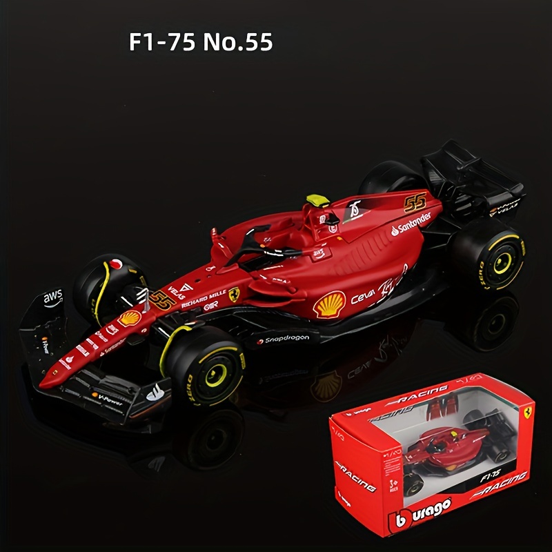 1:43 schaal Burago Ferrari F1-75