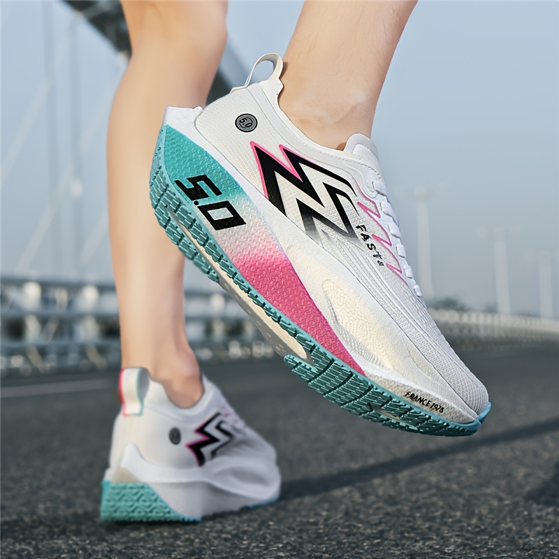 Feiran 5.0 Full Sole Carbon Plate Running Shoes Men's Competitive Ultra-Light Shock Absorbing Sports Shoes Casual Non-Slip Breathable Fashion Versatile A10