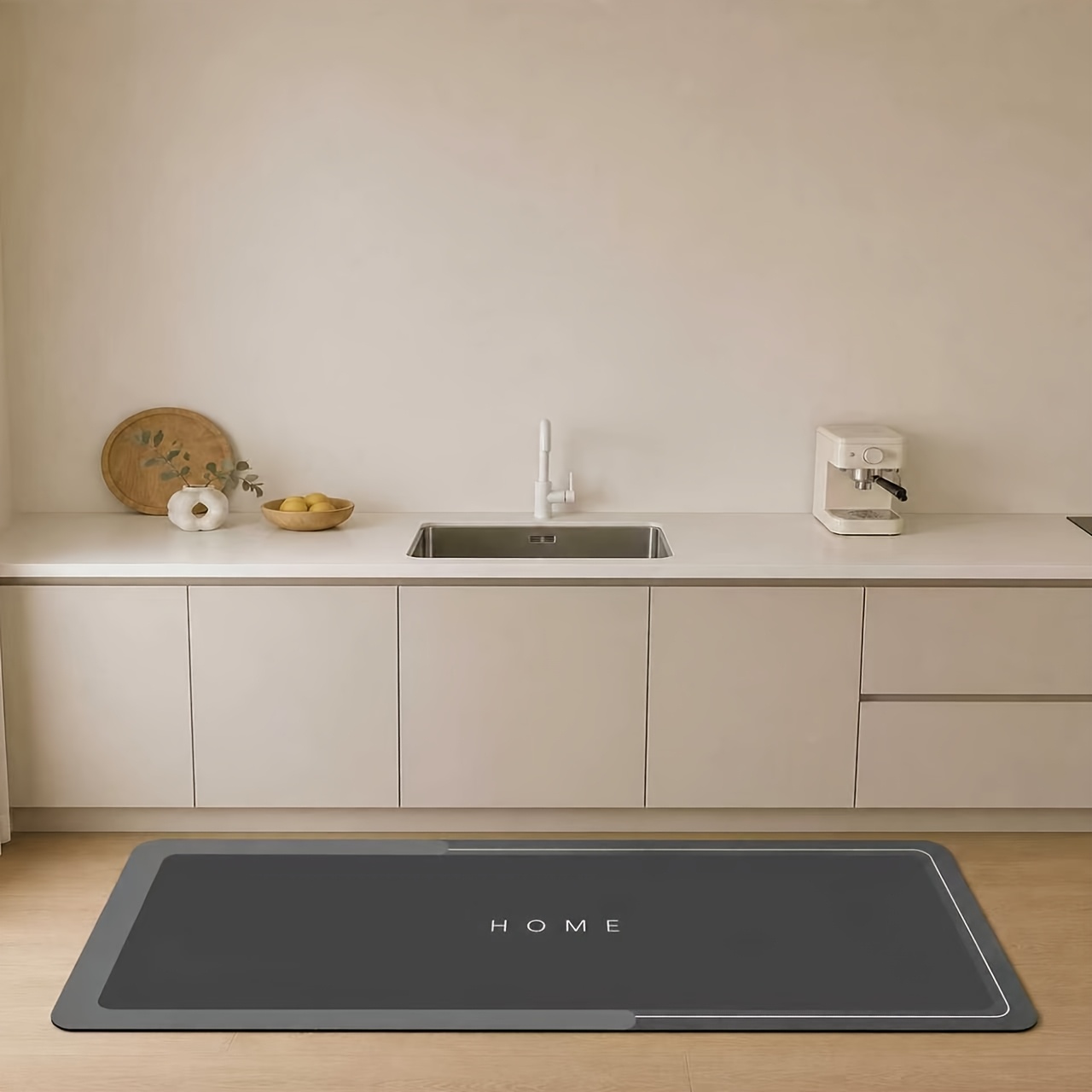Non-slip Kitchen Floor Mat, Washable, For Indoor Kitchen, Kitchen Door, And Bathroom Door Use