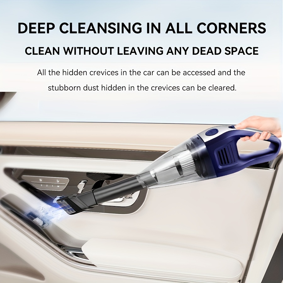 popular   powerful handheld vacuum cleaner for home and car usb rechargeable mini cleaning tool with multiple accessories cordless fabric filter   car vacuum cleaner details 3