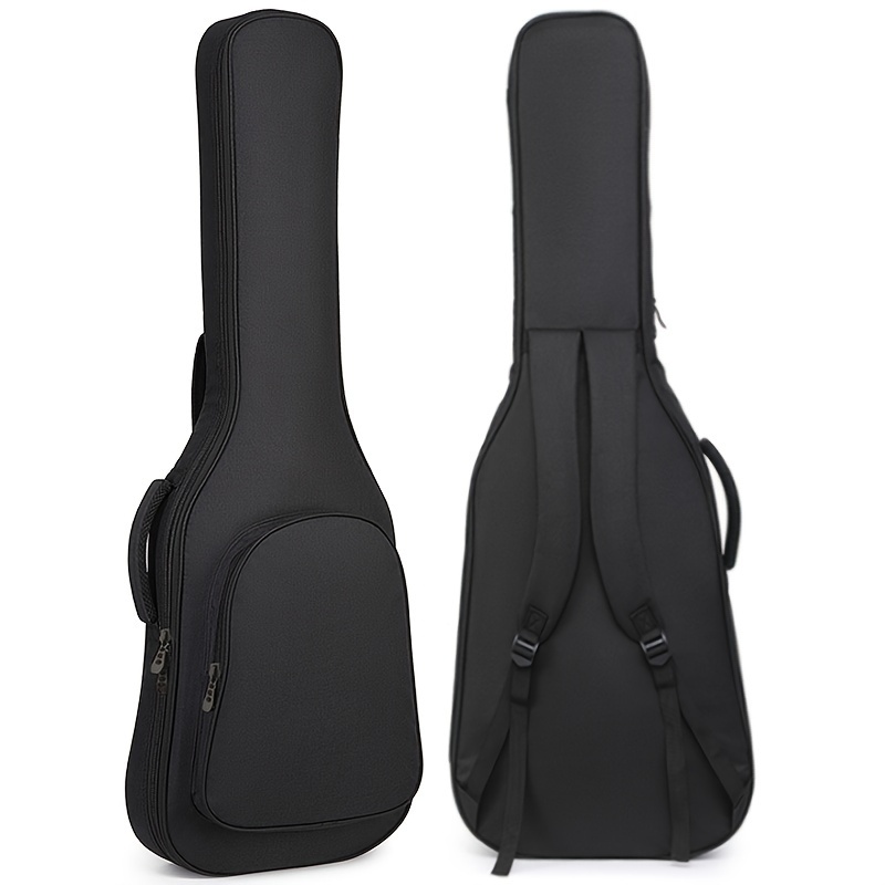 

Cloth Guitar Bag , Shoulder , Shockproof Bottom, And Alloy Brooch - Guitar For Safe And Comfortable