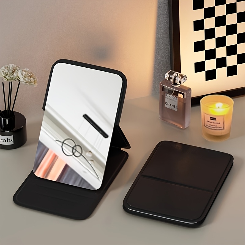 Custom Engraved Mini Makeup Mirror with Personalized Text