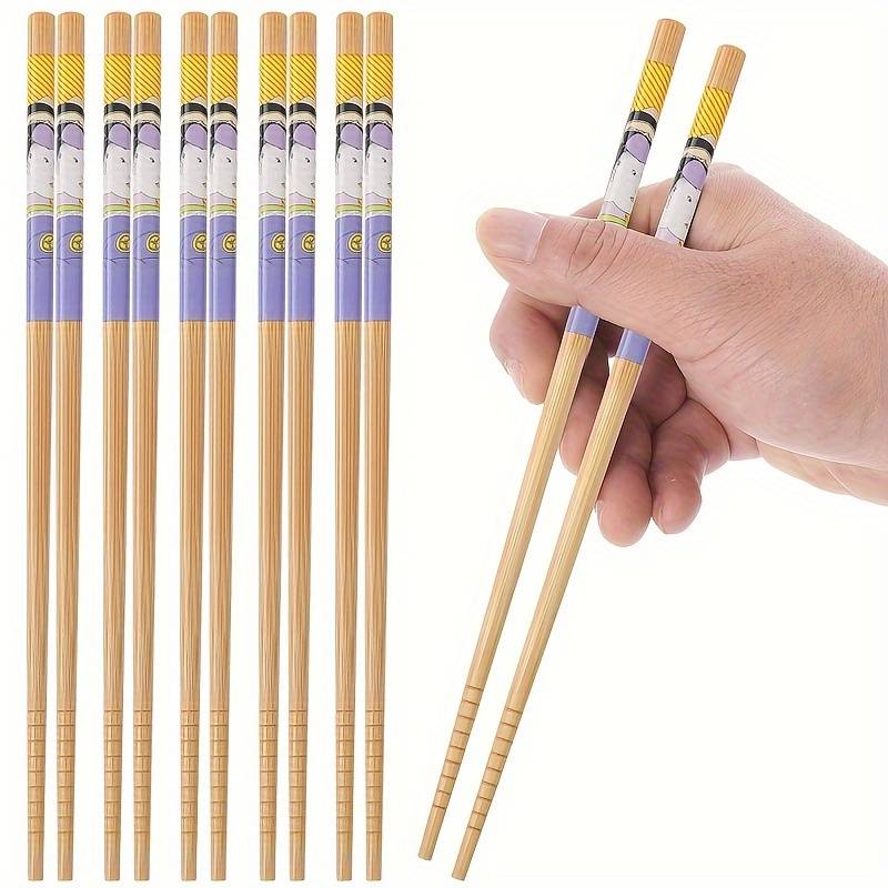 Tithe Bamboo Chopsticks – 50 To 200 Pairs – Reusable Chinese Style Brown Wood – UK Made