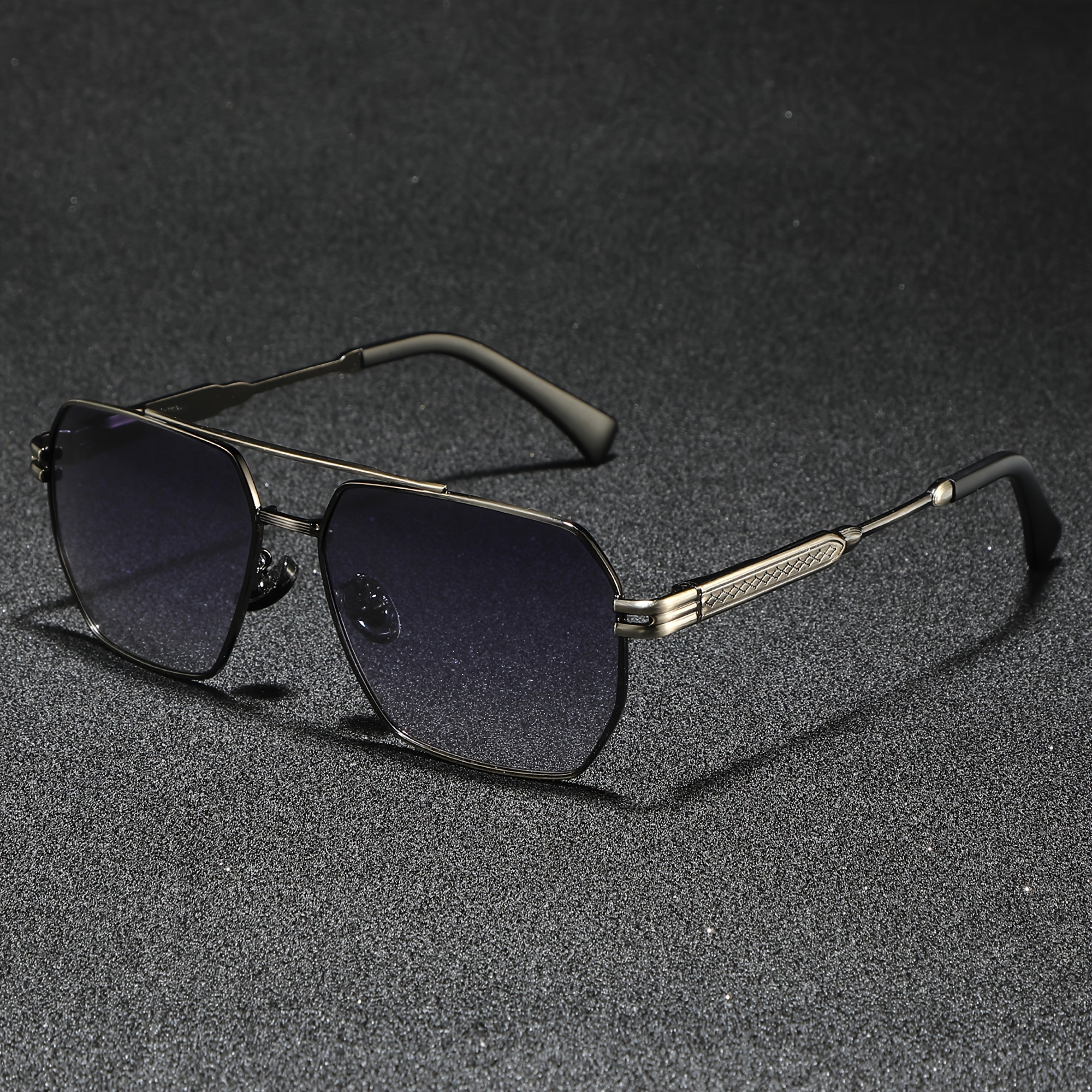 Image of Retro Business Oversized Polarized Sunglasses, Outdoor Sports Riding Casual Shades, Fishing Driver Sunglasses, Ideal Gift