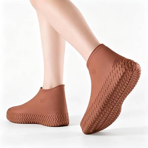 cubrezapatos impermeables engrosados para de lluvias, cubrezapatos de silicona, cubrezapatos impermeables, viajes en días lluviosos, cubrezapatos impermeables y antideslizantes, cubrezapatos, cubrezapatos antideslizantes para
