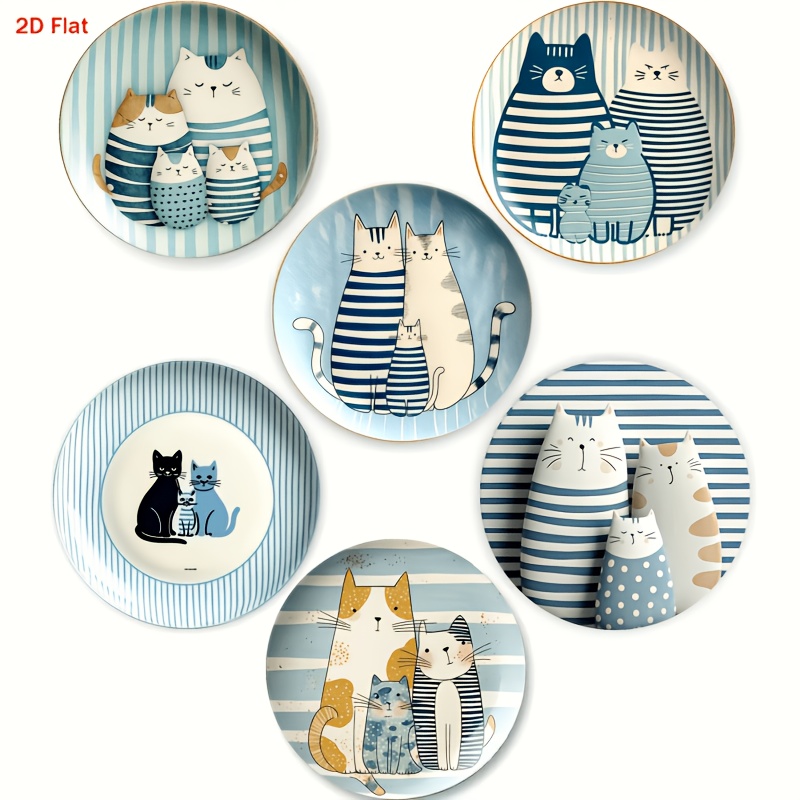 TEMU 6 Piezas de Posavasos de Perro y Cachorro Adorables - Protectores de Mesa de Madera con Diseños de Beagle, Francés, Shih Tzu y Más para Hogar,
