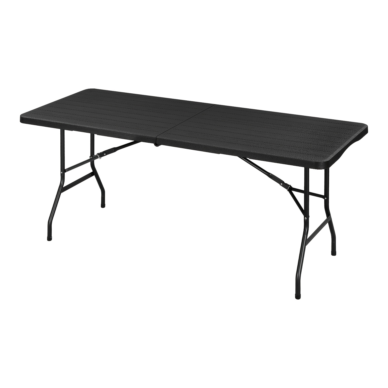 1pc Foldable Outdoor Picnic Table Lightweight Camping Table With Rustproof Bracket Scratchresistant Wearresistant Thick Tabletop Portable Camping Folding Table For Outdoor Home Use