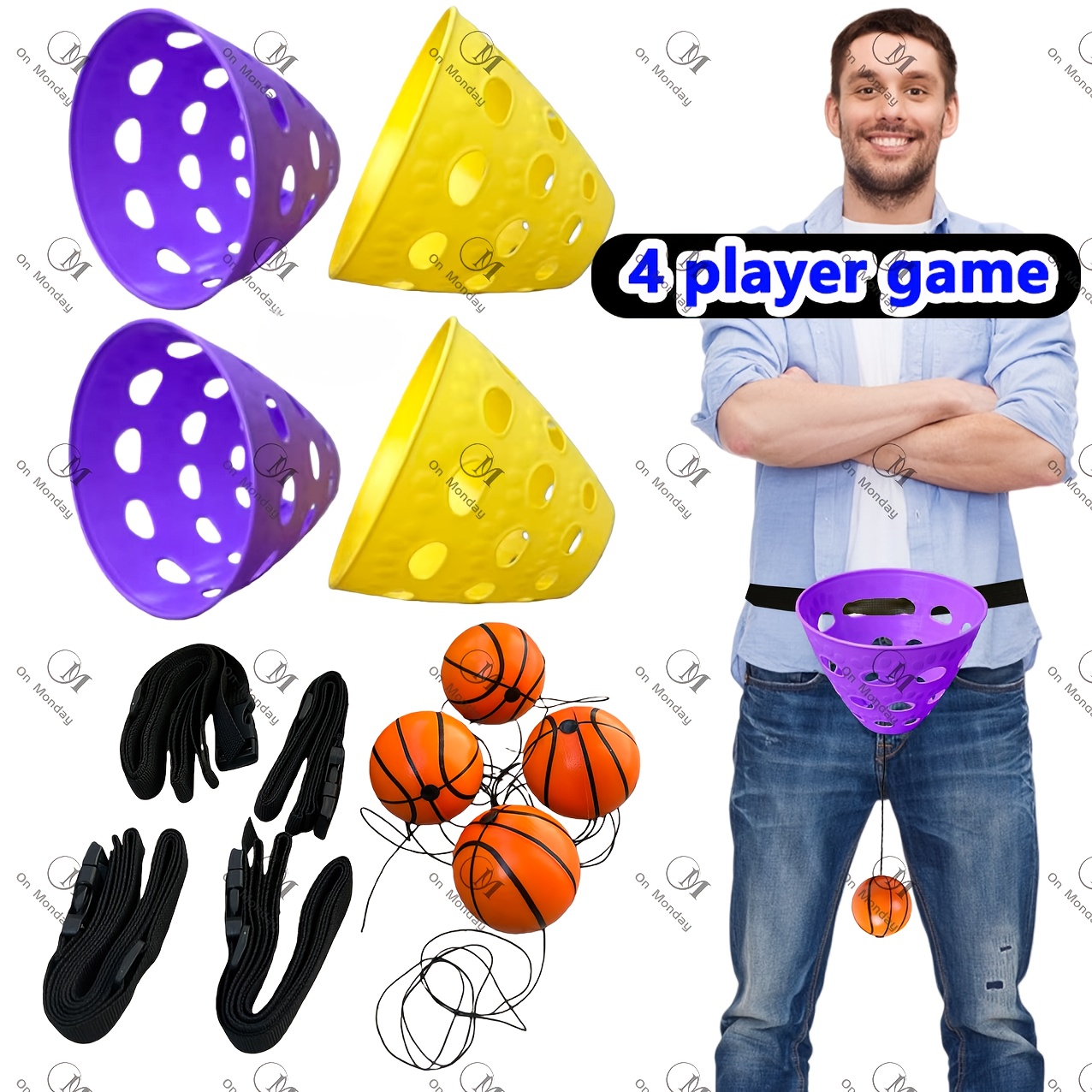 Fun Swing Party Game Buckets, Multi-Player Game