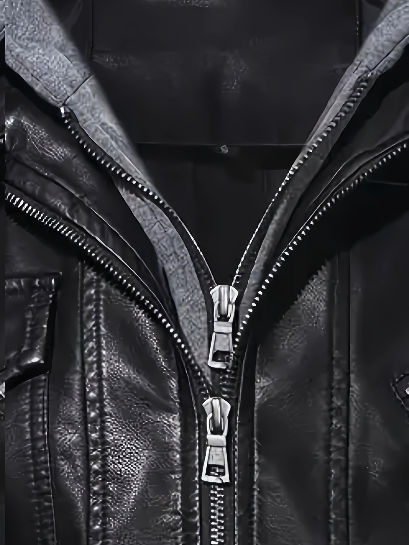 Jacket Jeansjacke Herren GefÃ¼ttert Schwarz Herren Vintage Stil