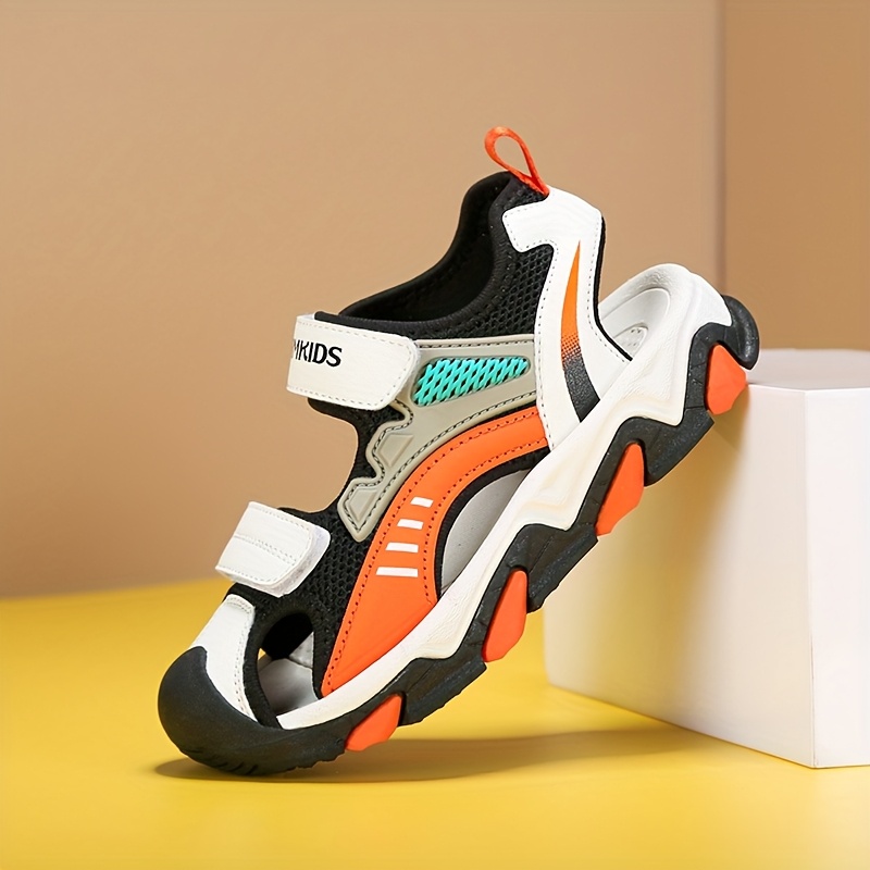 Image of Children's Sandals, Wading Shoes, Baotou Sports Sandals, Skid-proof And Wear-resistant