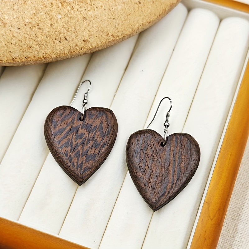 womens vintage bohemian hoop drop earrings natural Temu Mauritius