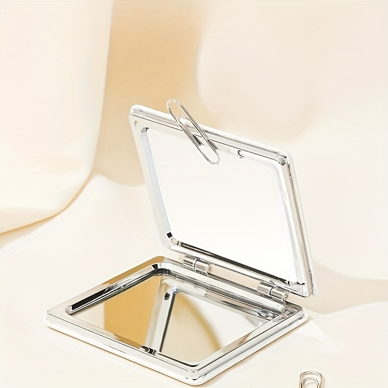 7pcs Set of Customizable Double-Sided Makeup Mirrors, Foldable Design