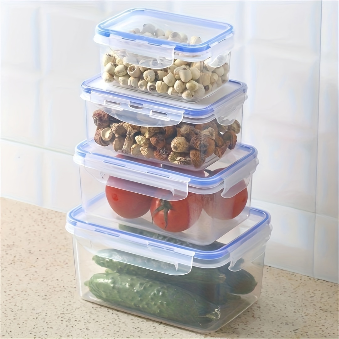 

Sealed Plastic Food Storage Container, Used For Lunch Boxes, Vegetables, Food Preservation, Food Leak-proof Storage Container