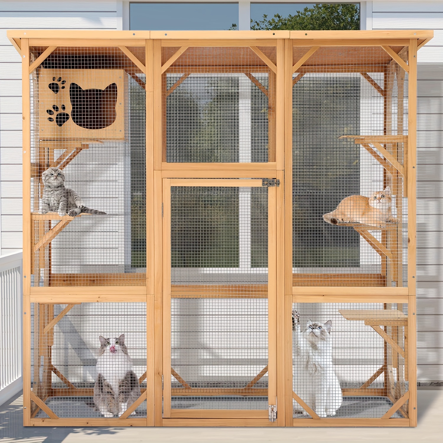 Pet Playpen Anmal Room, Anmal House, Outdoor Cat Enclosure, Dy Cat