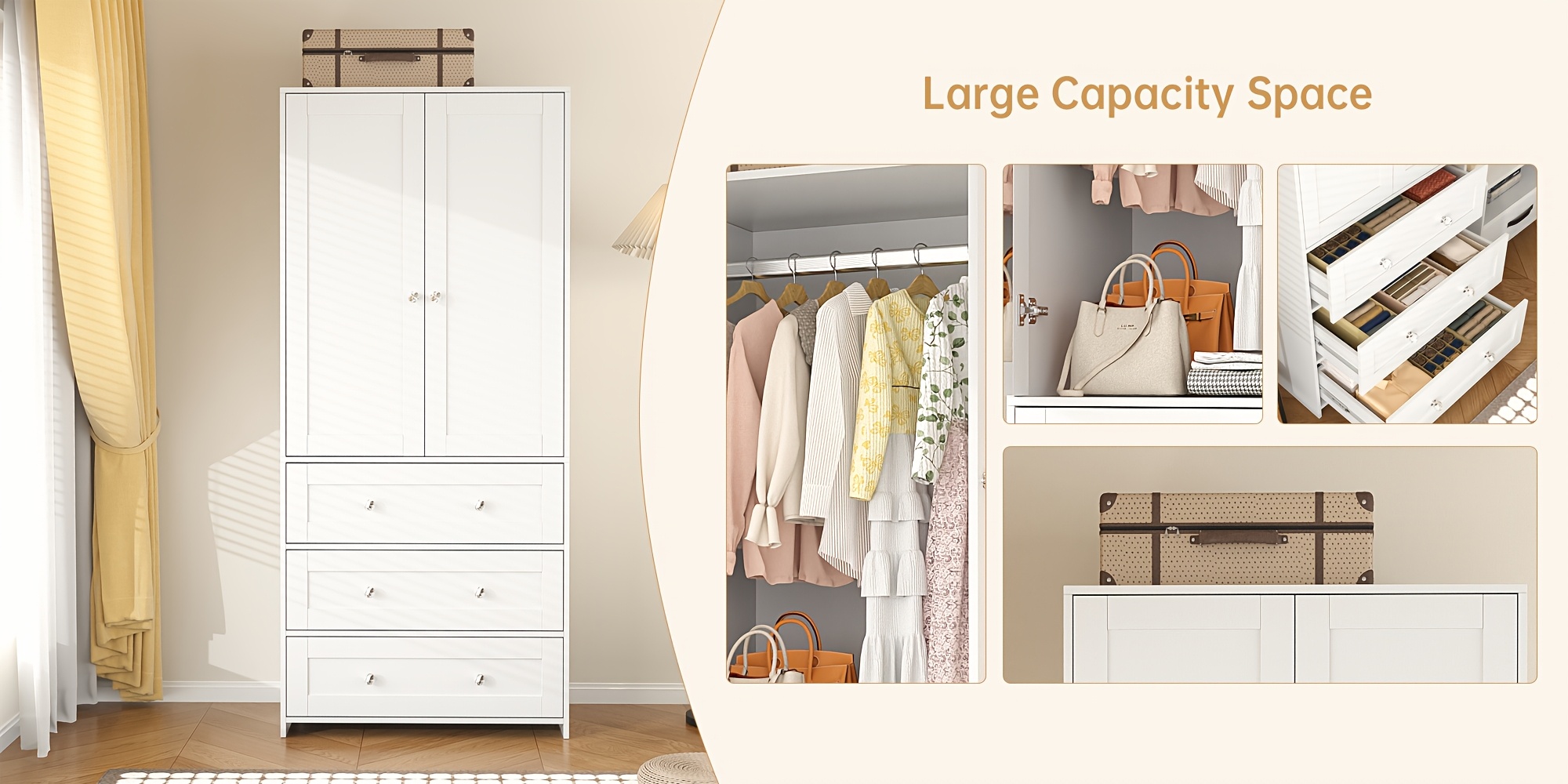 [Large Wardrobe Armoire] 71