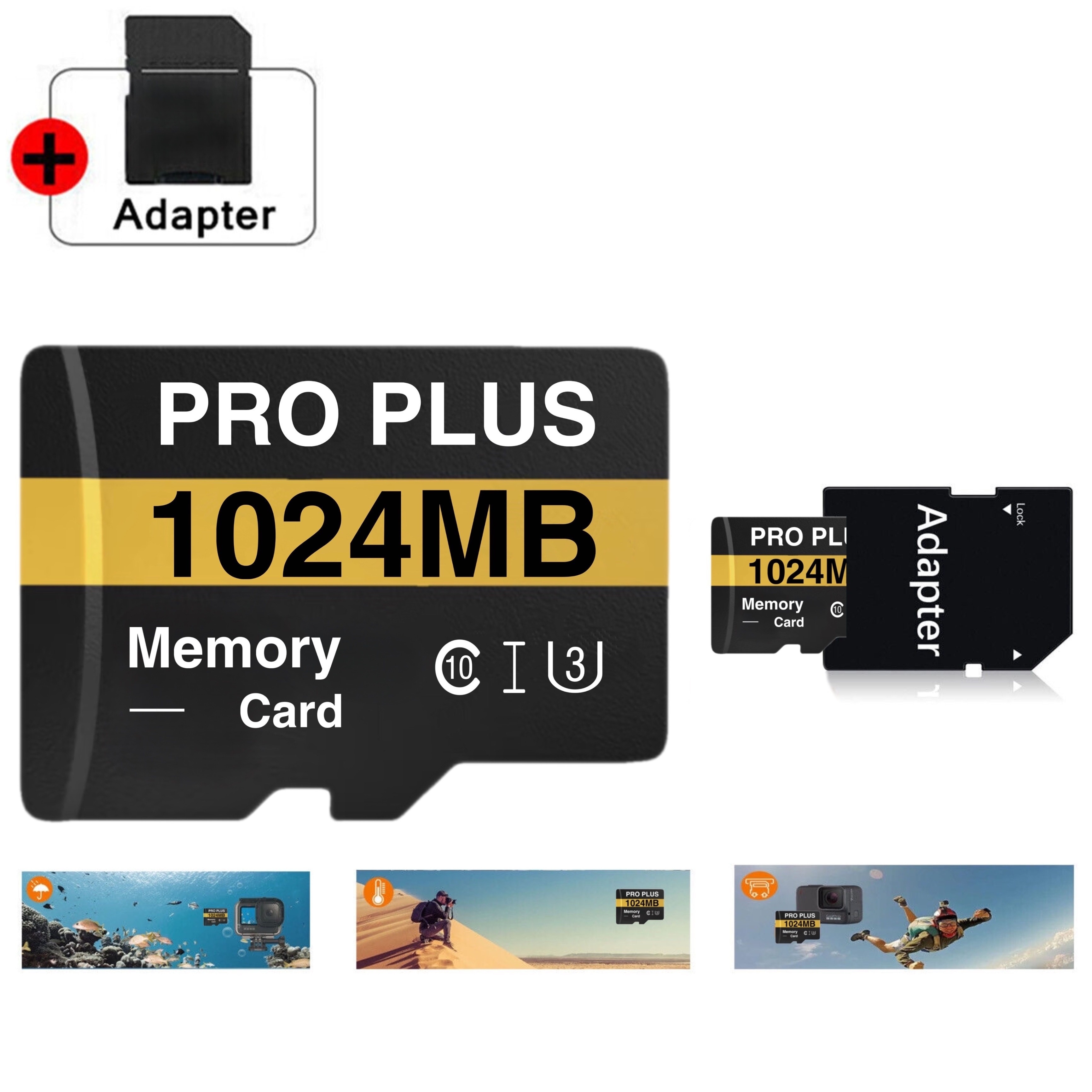 

Memory Card 1024mb High Speed Flash Card Memory Microsd Tf/sd Card For Tablet/camera/mobile Phone/laptop/pc/car Audio/game Console/audio -store Your Files Securely!