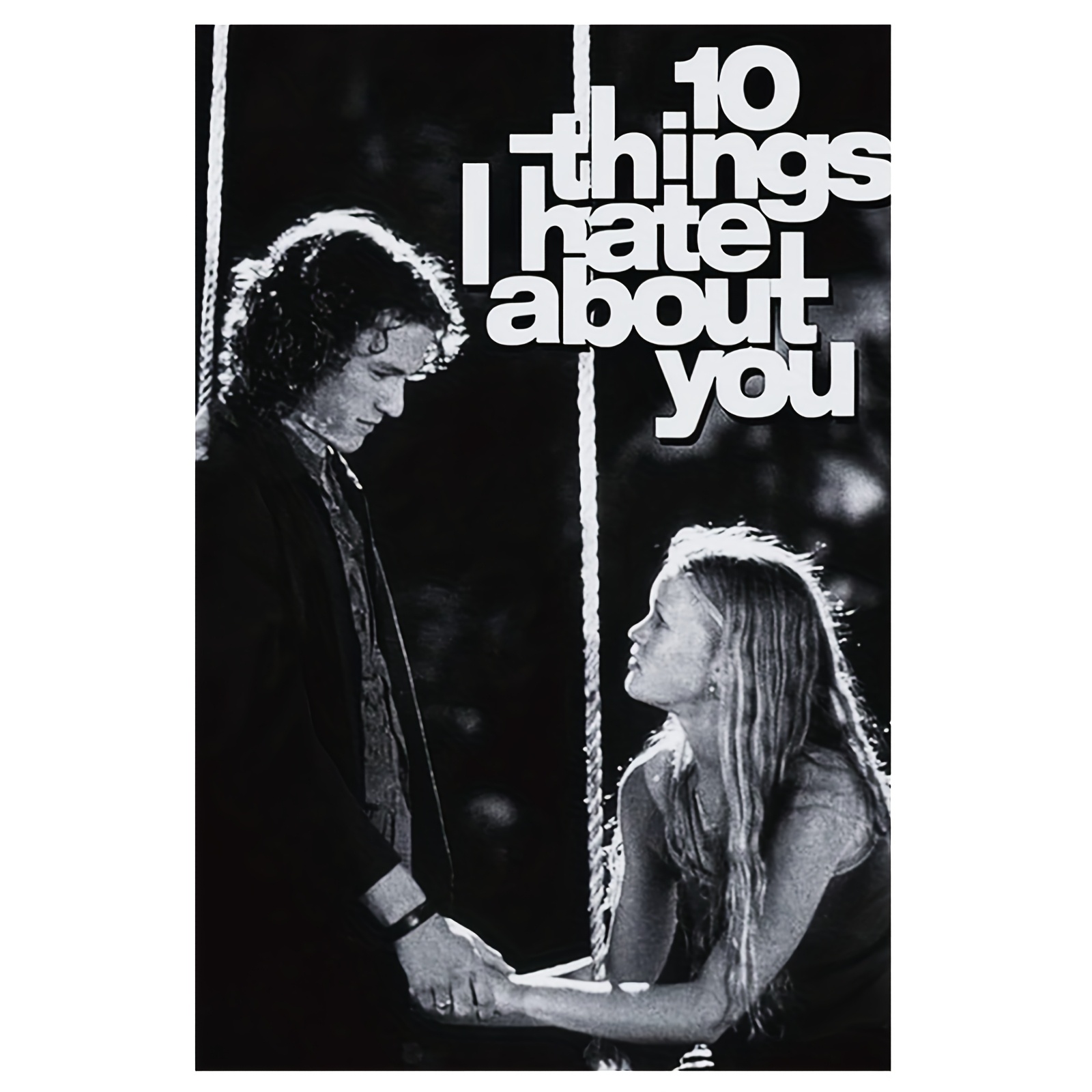 

Movie Poster For ' I Hate About You' - Story Canvas Art, 12x18 Inches, Wall Decor For Home And Office, Film Wall Art, Room Decoration, Living Room Decor, Room .