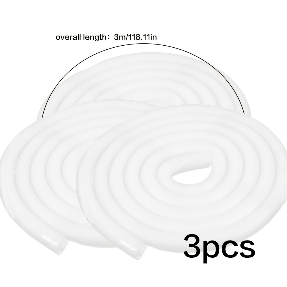 Image of 1 Roll/3 Rolls Sofa Cover Foam Strips | 118.11* Inches Non-slip Soft Foam Inserts For Secure And Durable Sofa Covers, Bed Covers, Party Decor, Sticks, 21-25kg/m³ Density