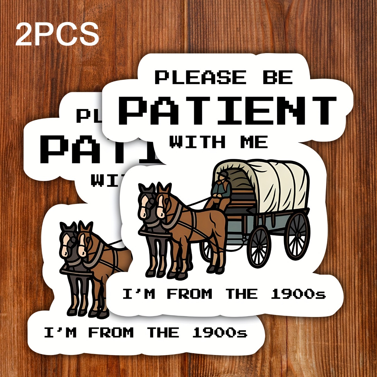 

Please With Me The 1900s Sticker, Nostalgic, Retro, Time-traveling Situational Sticker, Getting Old Joke, Funny Graphic Sticker, Funny Meme, Gifts For Her, Birthday Gifts