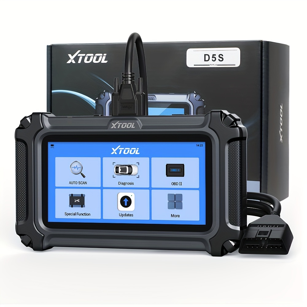 TEMU Xtool D5s Scanner - 2026 Newest Code Reader For Cars Diagnostic Tool With 15 Reset Functions, For Gm, Engine Abs Srs Transmission Fca Autoauth,