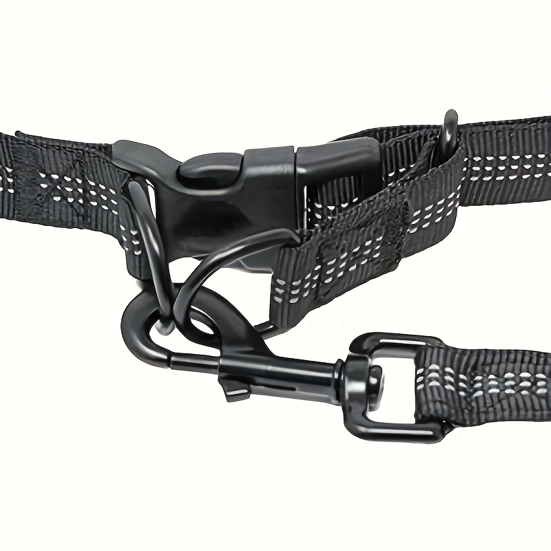 Portable Reflective Dog Leash with Waist Bag