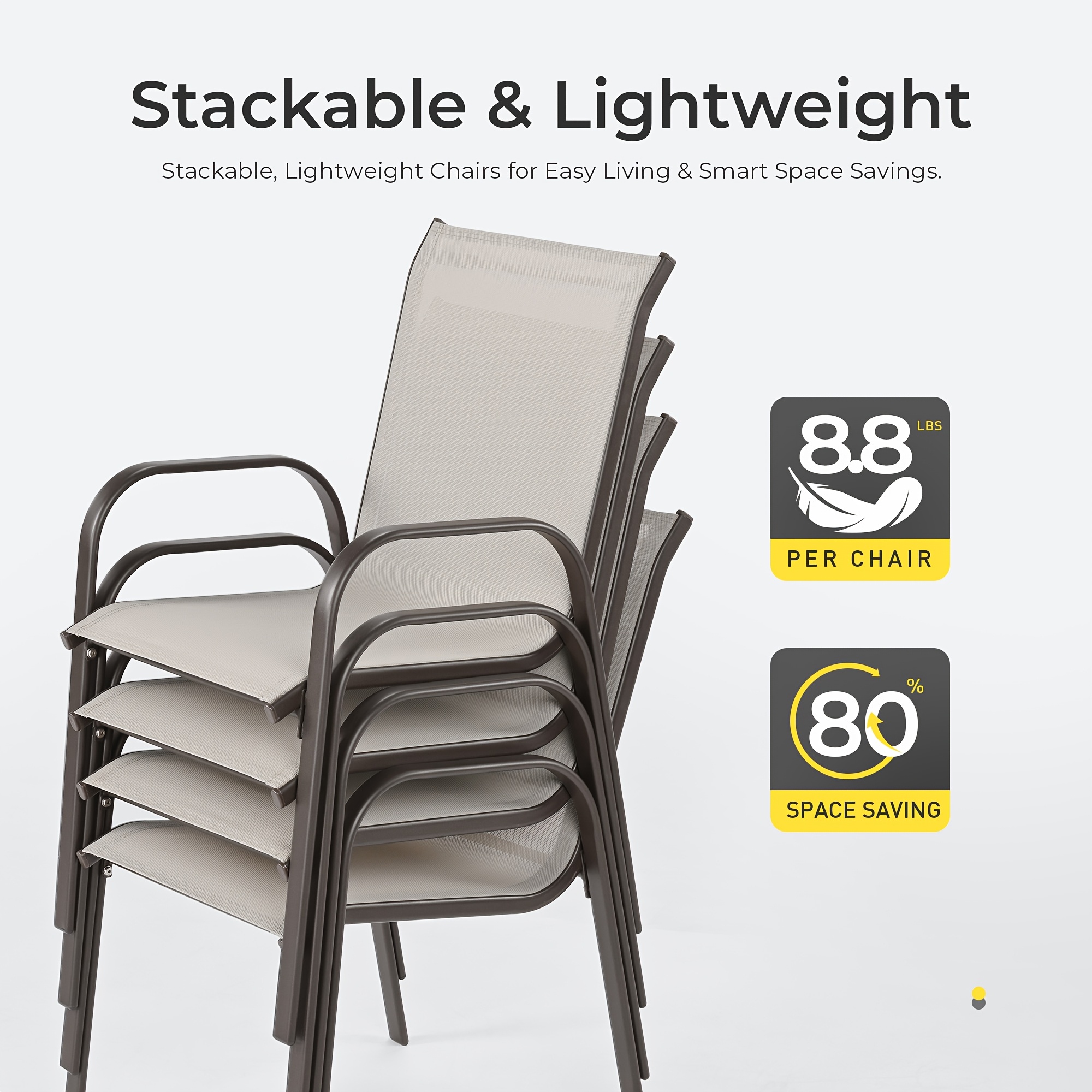 9pcs Outdoor Dining Table And Chair Set, Suitable for 8 People, The Set Includes 1 Long Table, 8 Fixed Seats, Suitable for Outdoor Garden Terrace Furniture Set