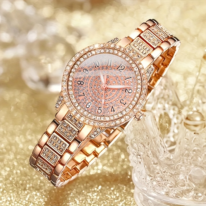 1pc womens quartz wristwatch jewelry - Temu display picture 2