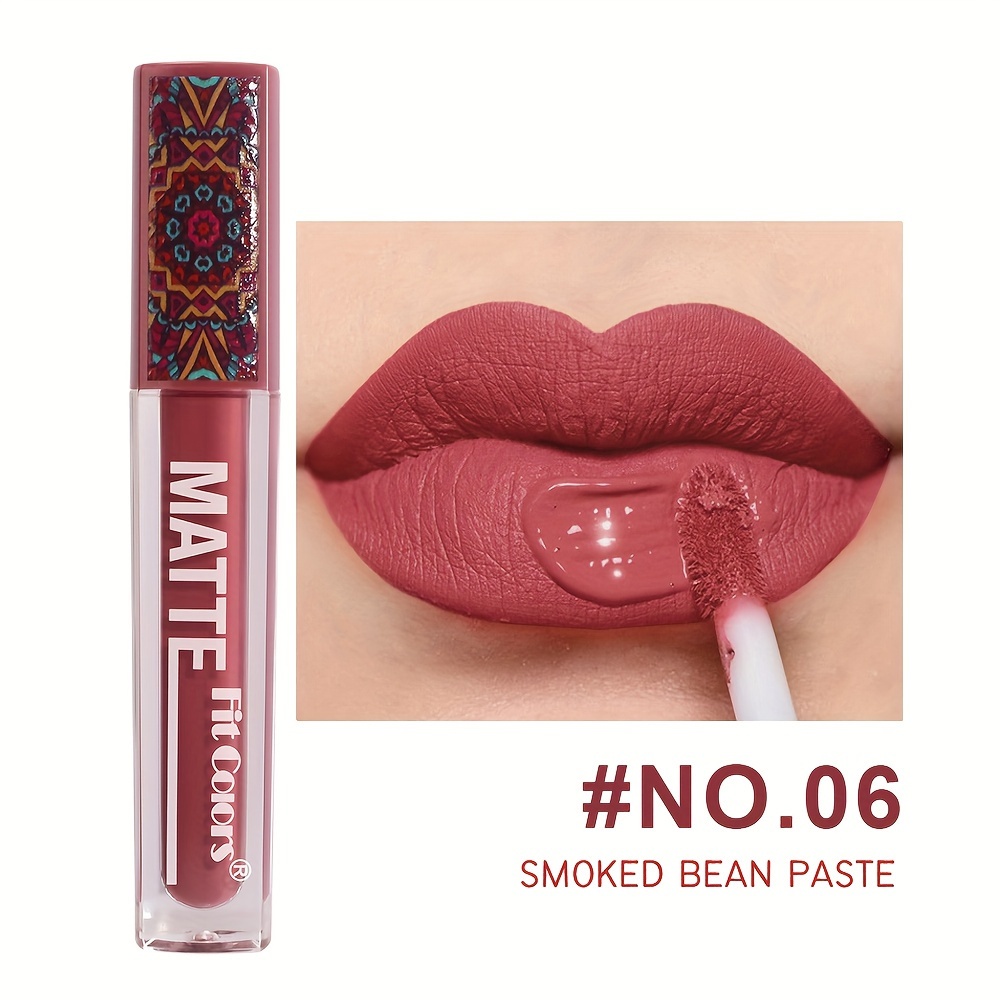 Velvet Matte Liquid Lipstick - , Moisturizing, Berry And Coral Tones