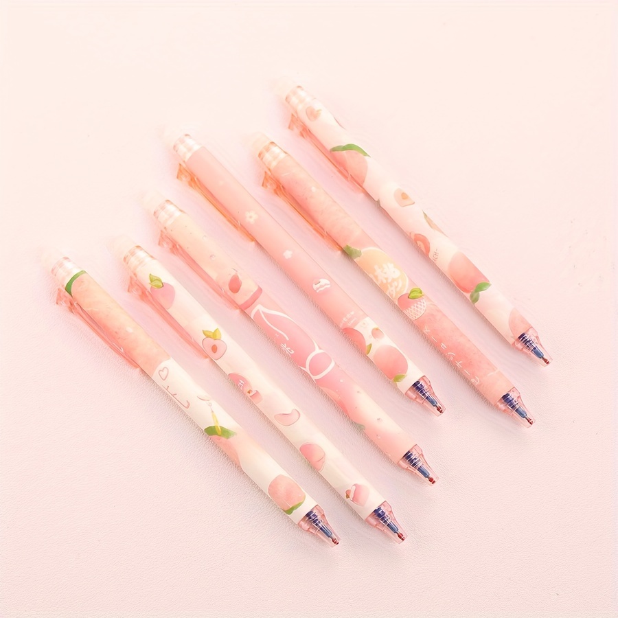 

Random 6pcs Side Press Erasable Pen 0.5mm Mo Yi Hot Erasable Gel Pen