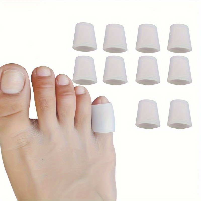 Silicone Toe Protectors Sports Toe Caps Flexible Toe Sleeves Temu