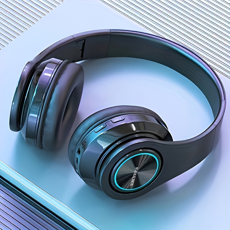 Image of High-end Wireless Headphones To A 3.5mm Audio Cable As Dj Monitoring Headphones, Specifically Designed For Fitness With Foldable Neck Hooks And 3d Surround Sound