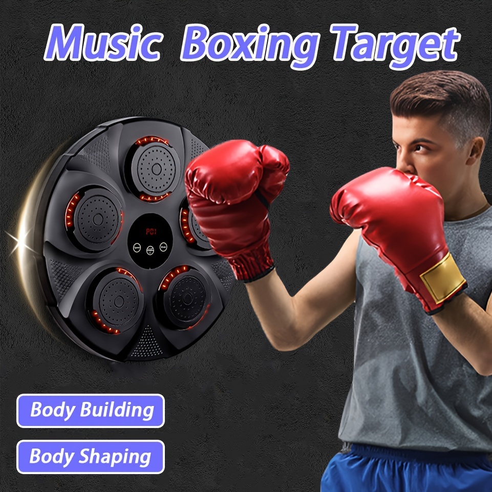 Music Boxing Wall Target Improves Perception Boxing Practice