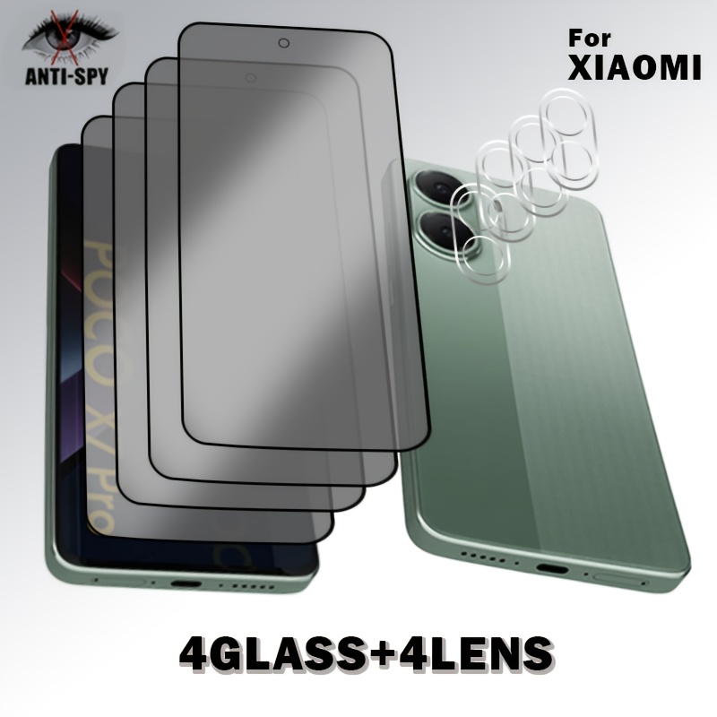 Jrkvniv Privacy Pellicola per Xiaomi Redmi Note 11S/Note 11 4G Vetro Temperato Anti Spy Durezza 9H Vetrino Protettiva Anti-Graffio Senza Bolle Anti-Impronta Anti-Spia Protezione Schermo,2 Pezzi
