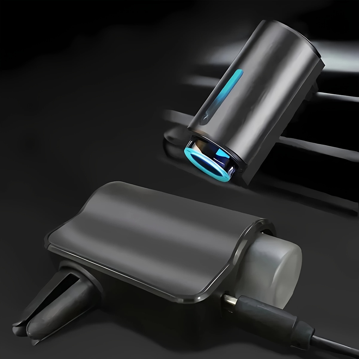 TEMU (accessory 3 Bottles 10ml Essential Oils Sold Separately)car Air Freshener With 3/6/10 Bottles Freshener Perfume Fragrance, Interior Accessory