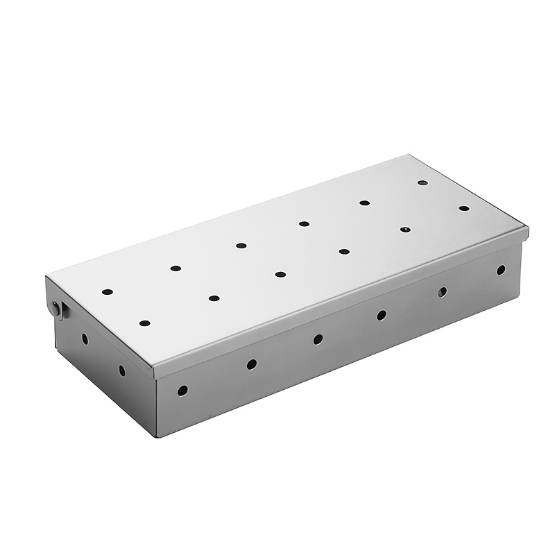 1pc Box Stainless Steel Box, Barbecue Grill, Barbecue Accessories Charcoal Grill Roast