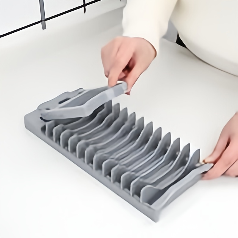 Image of 1pc-dish Rack Sink Organizer Utensil Holder Home Kitchen Countertop Bowl Filter Storage Box Drain Bowl Rack
