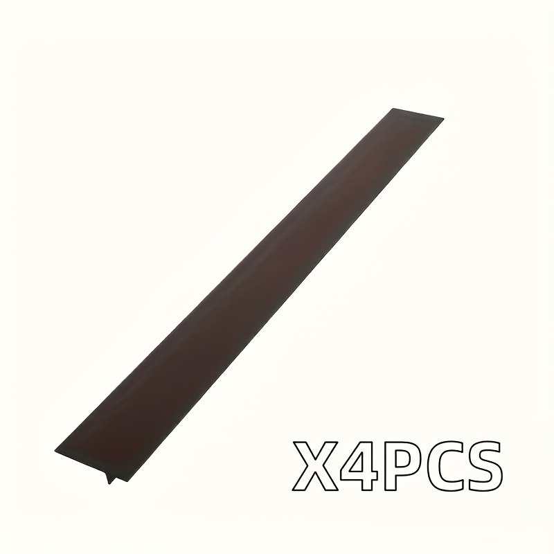 TEMU 4pcs Bande d'Étanchéité en Silicone Durable pour Cuisine - Résistante aux Hautes Températures, à et à la Saleté ; Une Amélioration Essentielle