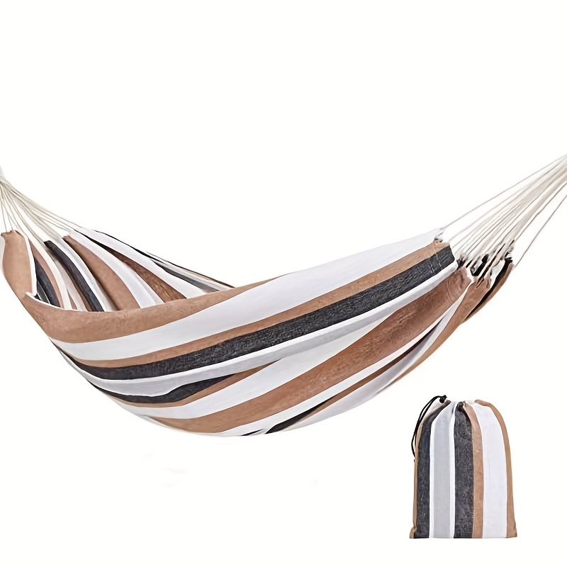 Outdoor Camping Hammock, 200 X 150cm Large Hammock For 2 People, Xxl Double Hammock, Can Hold Up To 200kg, Portable With Carrying Bag
