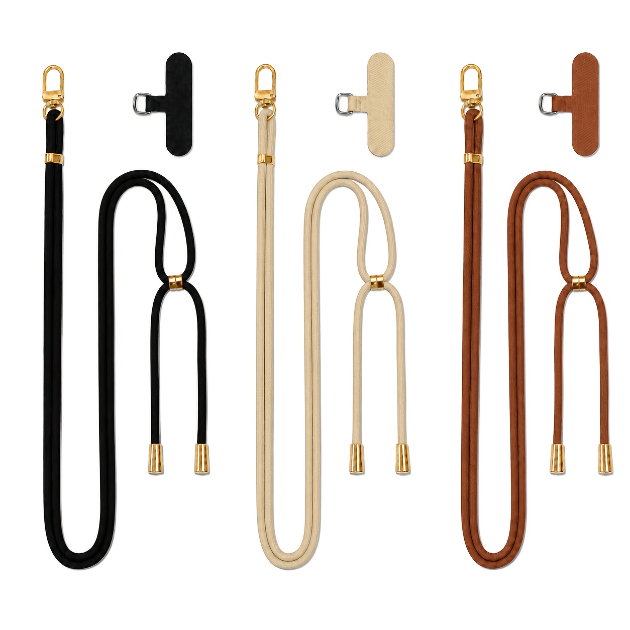 TEMU Outdoor Hiking Phone Lanyard, 360° Rotating Clasp, Adjustable Neck And Crossbody Strap, Durable Multi-functional Phone Chain For Men And Women