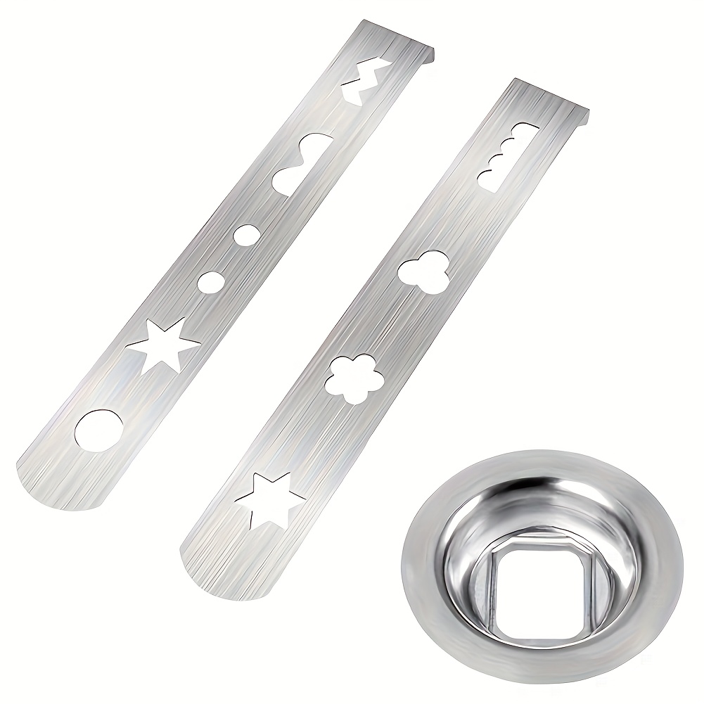 TEMU Stainless Steel Meat Grinder Accessories Biscuit Accessories