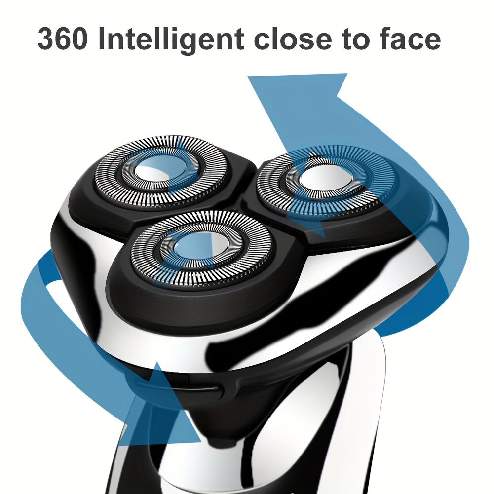 HATTEKER Elektrische Scheerapparaat voor Mannen 3-in-1