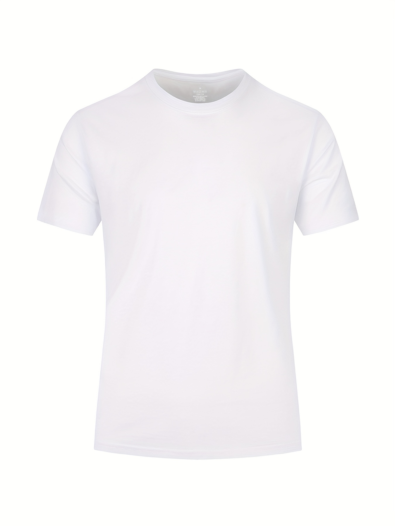 Men'S Heavyweight 150gsm Crew Neck T-Shirt - Minimalist Everyday Basic Tee, Soft Everyday Shirt for Casual & Formal Wear - Durable Everyday Essential for Men, Versatile Clothing, Simple Design, Comfortable Fit, Short Sleeve Top, Modern Wardrobe, Work Attire, Classic Style, Breathable Material, Office Professionals