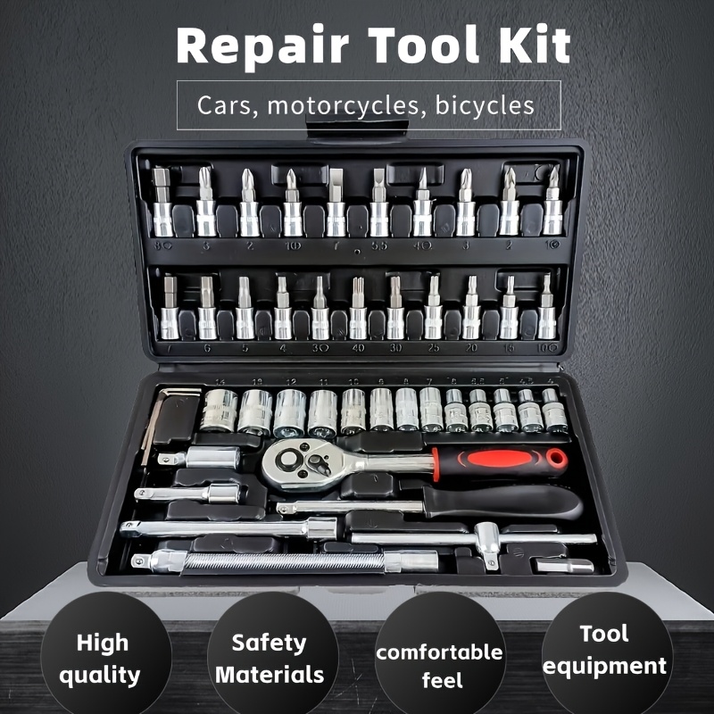 

Car , Automotive Repairing Tool Accessories Tool Set – & Screwdrivers, Portable Auto & & Kit