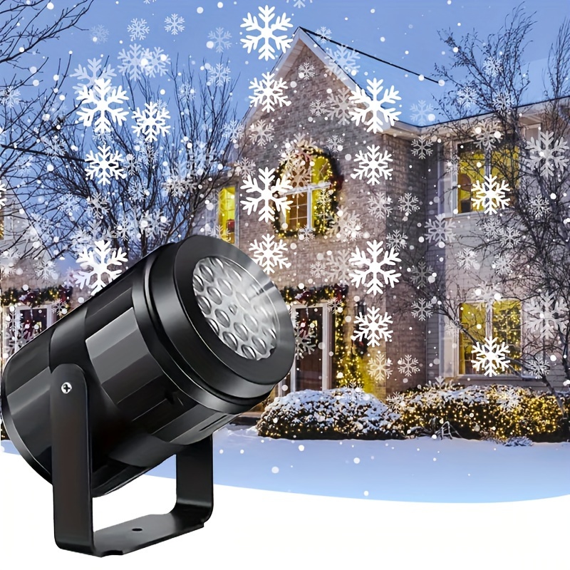 

1pc Amill Led Christmas Projector , Usb Rotating Pattern , Desktop Installation, Non-waterproof, 36v Max, Decorative