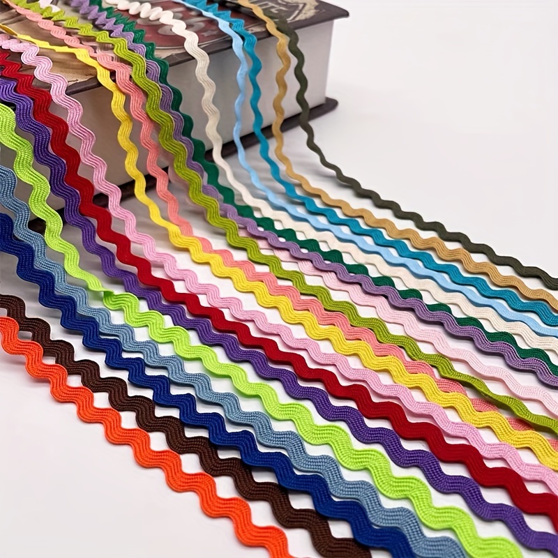 ウェーブレースリボン ネイビー やすかっ 