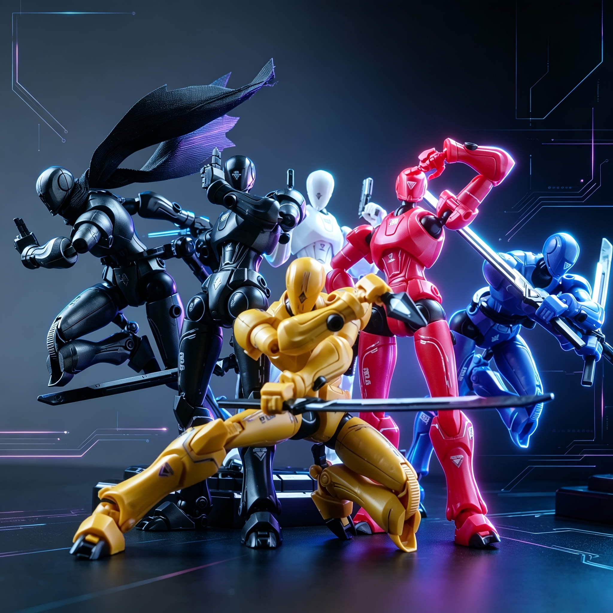 JUNIOR 28 フィギュアセット　ティムツイ フィギュア・プレイセット - Temu Japan